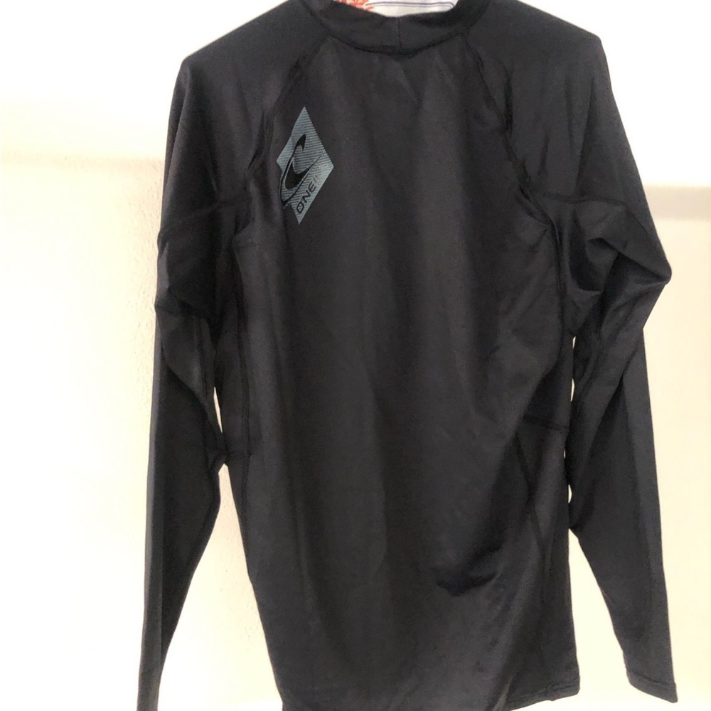 O'Neill Men's Black Long Sleeve Rashgaurd